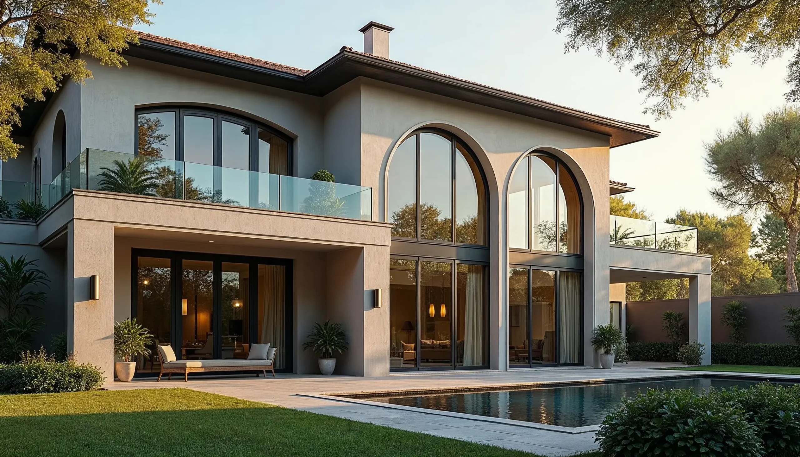 Architectural Excellence: The Timeless Elegance of Aluminum Arch Windows in Modern Homes